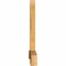 Ekena Millwork Bellingham Rough Sawn Timber Gable Bracket, Western Red Cedar, 72"W x 48"H x 4"D x 6"F, 16/12 Pitch GBW072X48X0406BEL00RWR - alternate 3